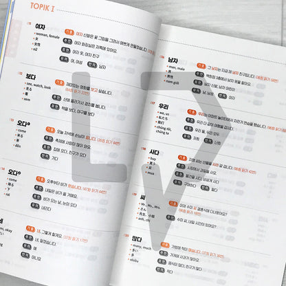 Fast Pass TOPIK 1 Vocabulary from Actual Tests Fast Pass 한국어능력시험 토픽 1 기출 어휘