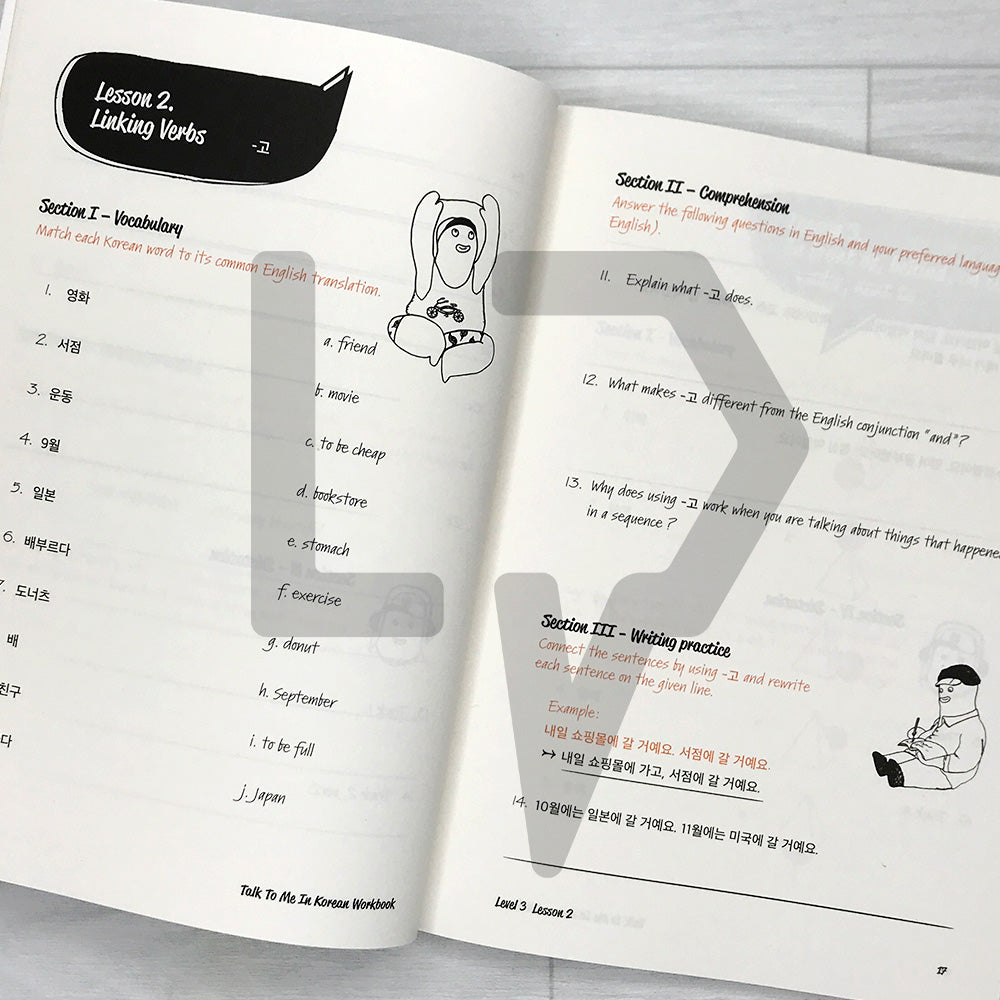 TTMIK Talk To Me In Korean Workbook Level 3 - 2025 Revised Edition