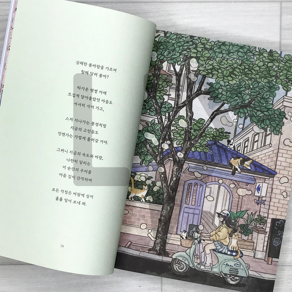 A Feeling That Something Good Is About to Happen: Illustrated Essays by Seulgrim 어쩐지 좋은 일이 생길 것 같아