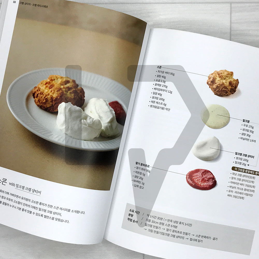 Perfect Cream & Dessert: 66 Cream Recipes, 20 Desserts, 84 Variations 퍼펙트 크림 & 디저트: 디저트를 빛나게 하는 완벽한 크림과 디저트 레시피