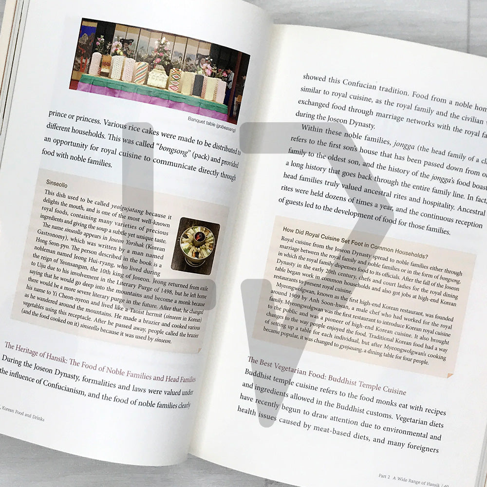 HANSIK, Korean Food and Drinks: Stories and Traditions