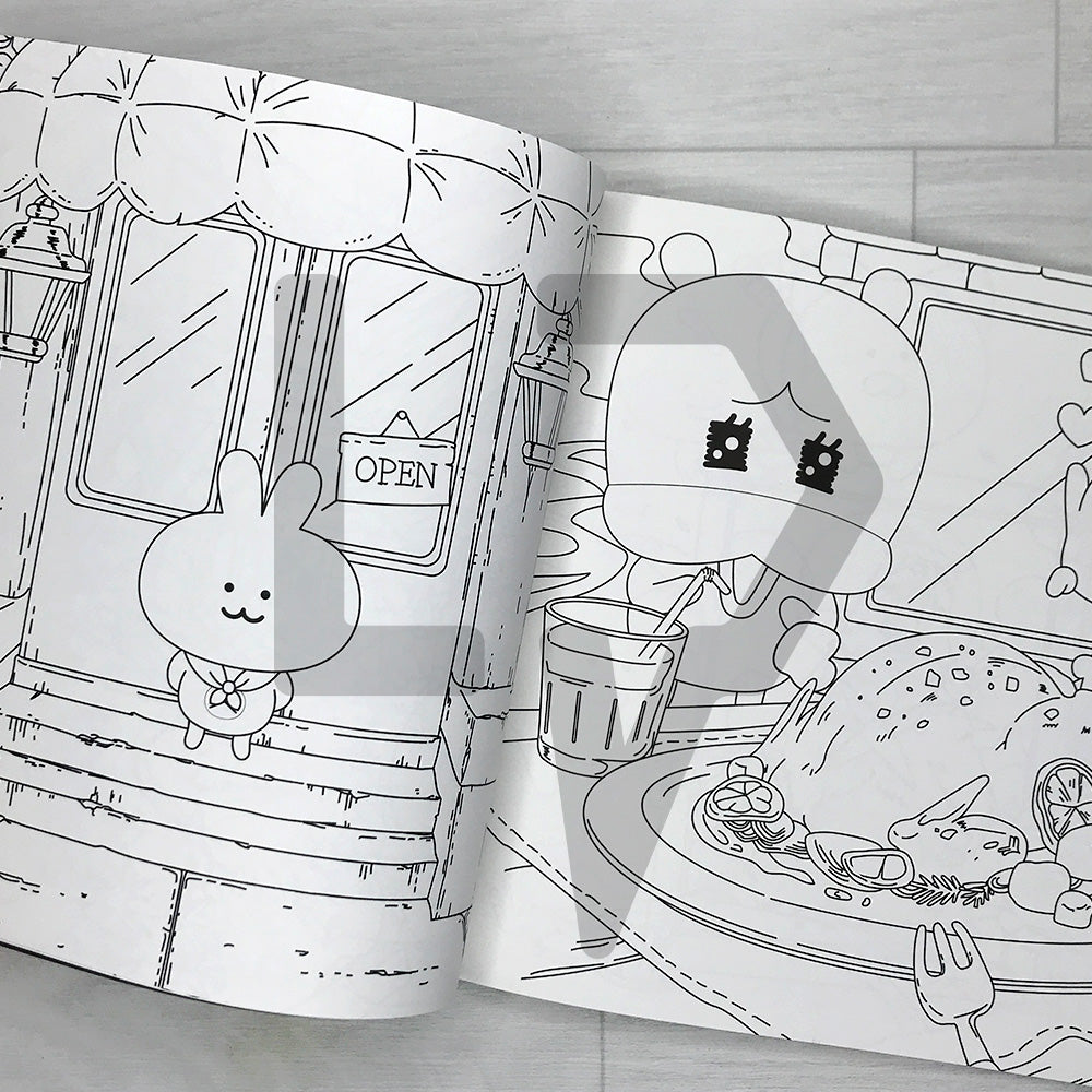 Udangtang! We Are NINIZ Coloring Book 우당탕탕! 우리는 니니즈 컬러링북