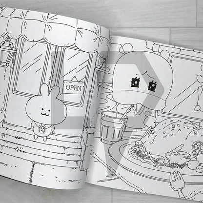 Udangtang! We Are NINIZ Coloring Book 우당탕탕! 우리는 니니즈 컬러링북