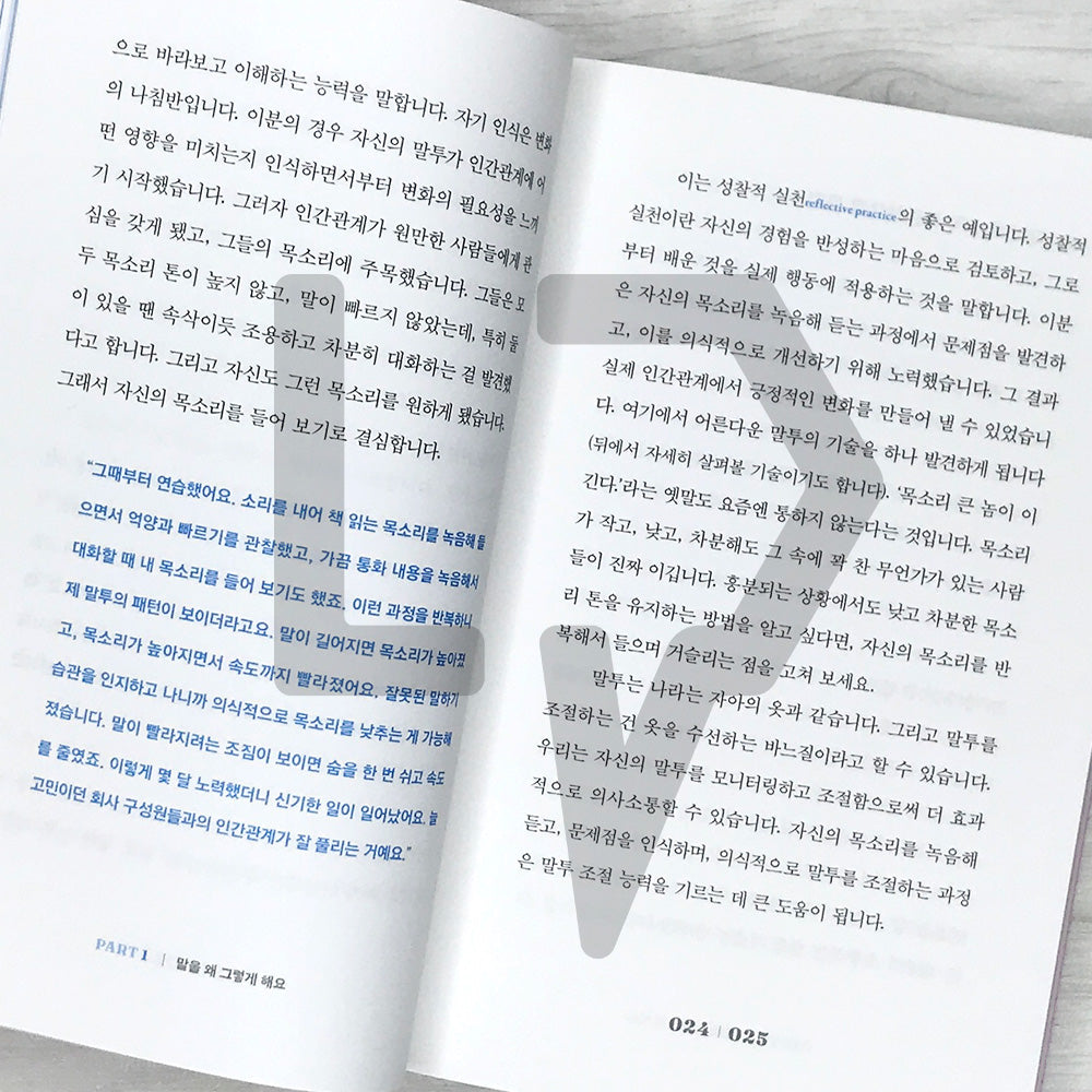 The Language of Adulthood 어른의 말투