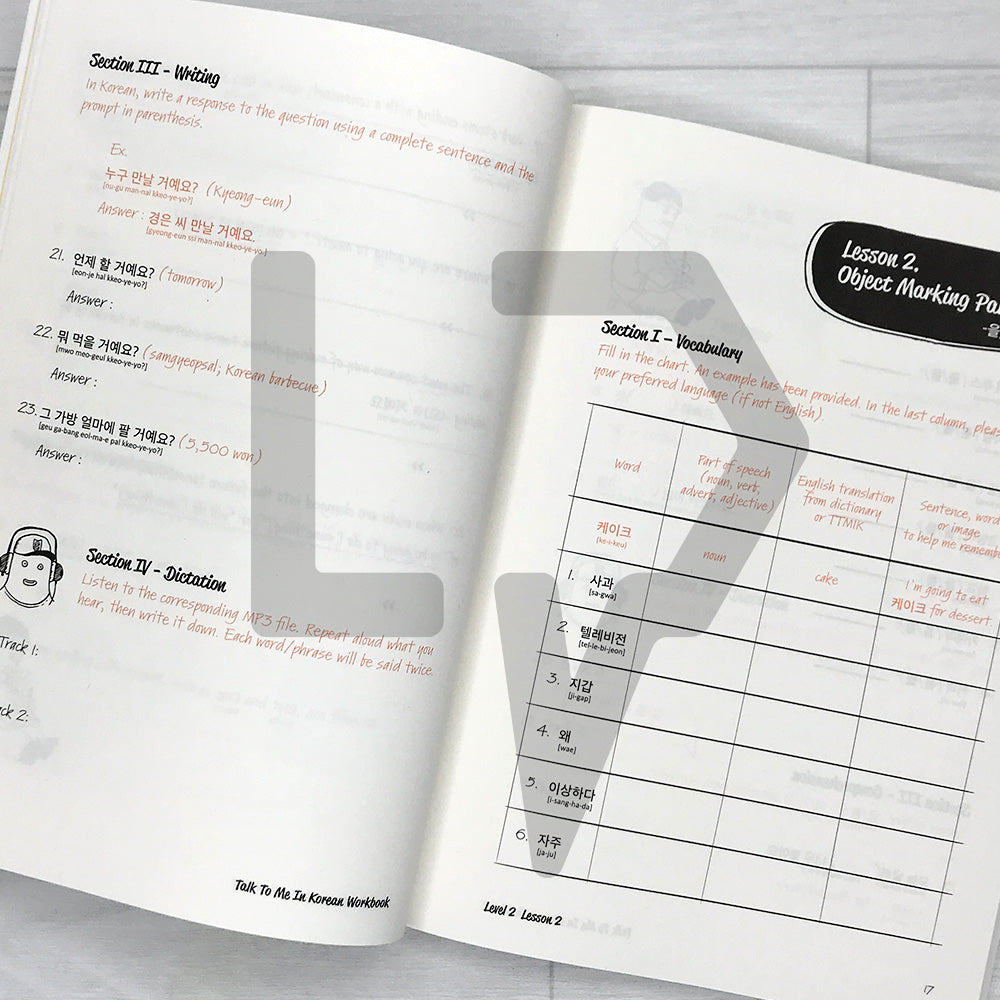 TTMIK Talk To Me In Korean Workbook Level 2 - 2026 Revised Edition