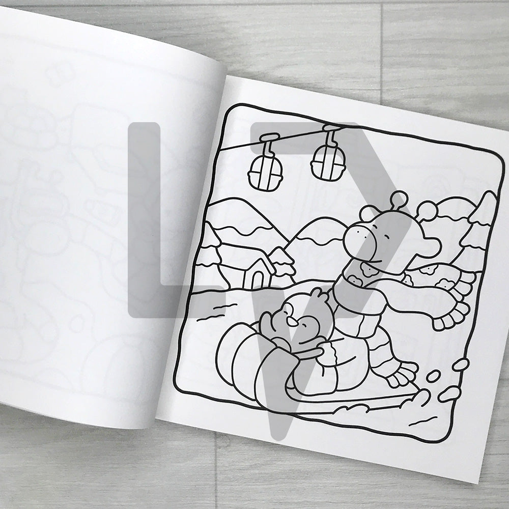 Coco Wyo Cozy Days 코코 와이오 코지 데이즈: Cute & Comfy Colouring Book