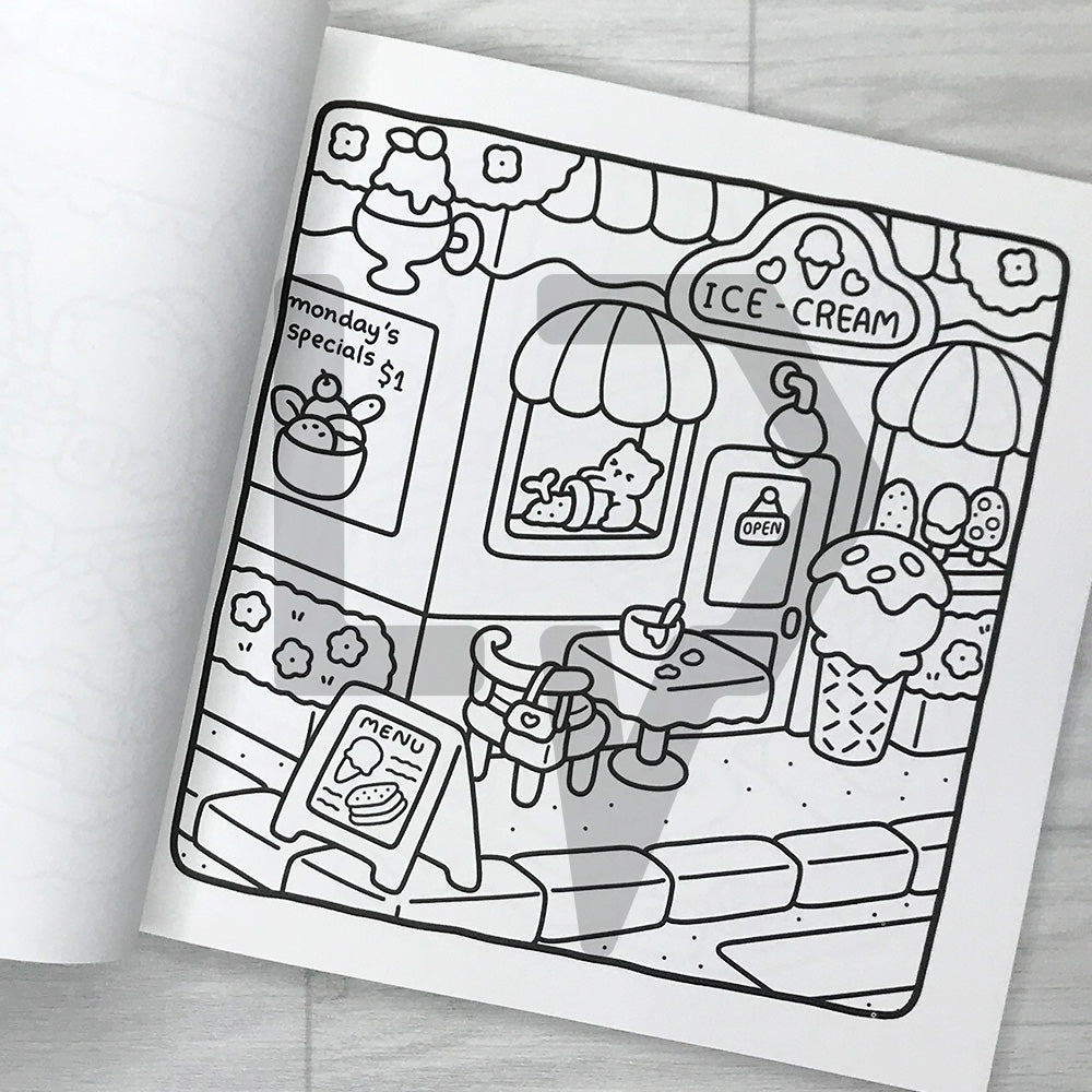 Coco Wyo Cozy Corner: Cute & Comfy Coloring Book 코코 와이오 코지 코너: 아늑한 공간