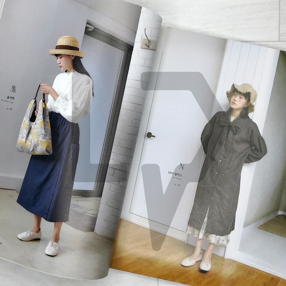 Sewing with Linen That Reflects Me (Handmade Lady's Closet) Sewing Harue Vol. 35 나를 담은 리넨 바느질 Sewing Harue Vol. 35