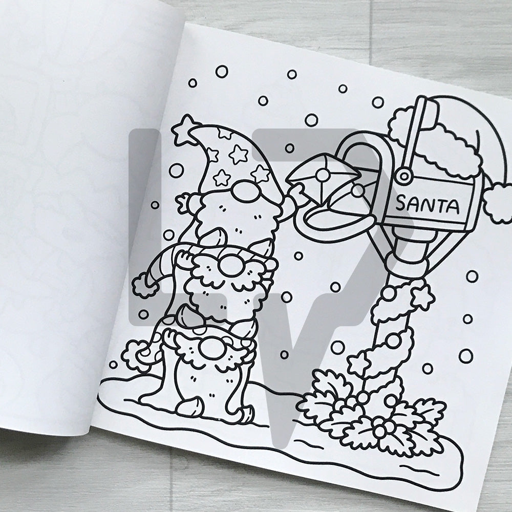 Coco Wyo Cozy Christmas Coloring Book 코지 크리스마스