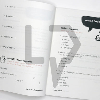 Talk To Me In Korean (TTMIK) Workbook Level 5 - Life Pattern Korea