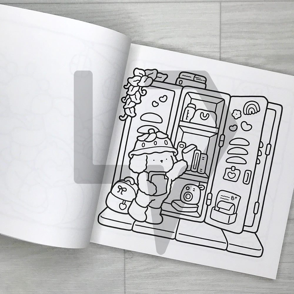 Coco Wyo Cozy Days 코코 와이오 코지 데이즈: Cute & Comfy Colouring Book