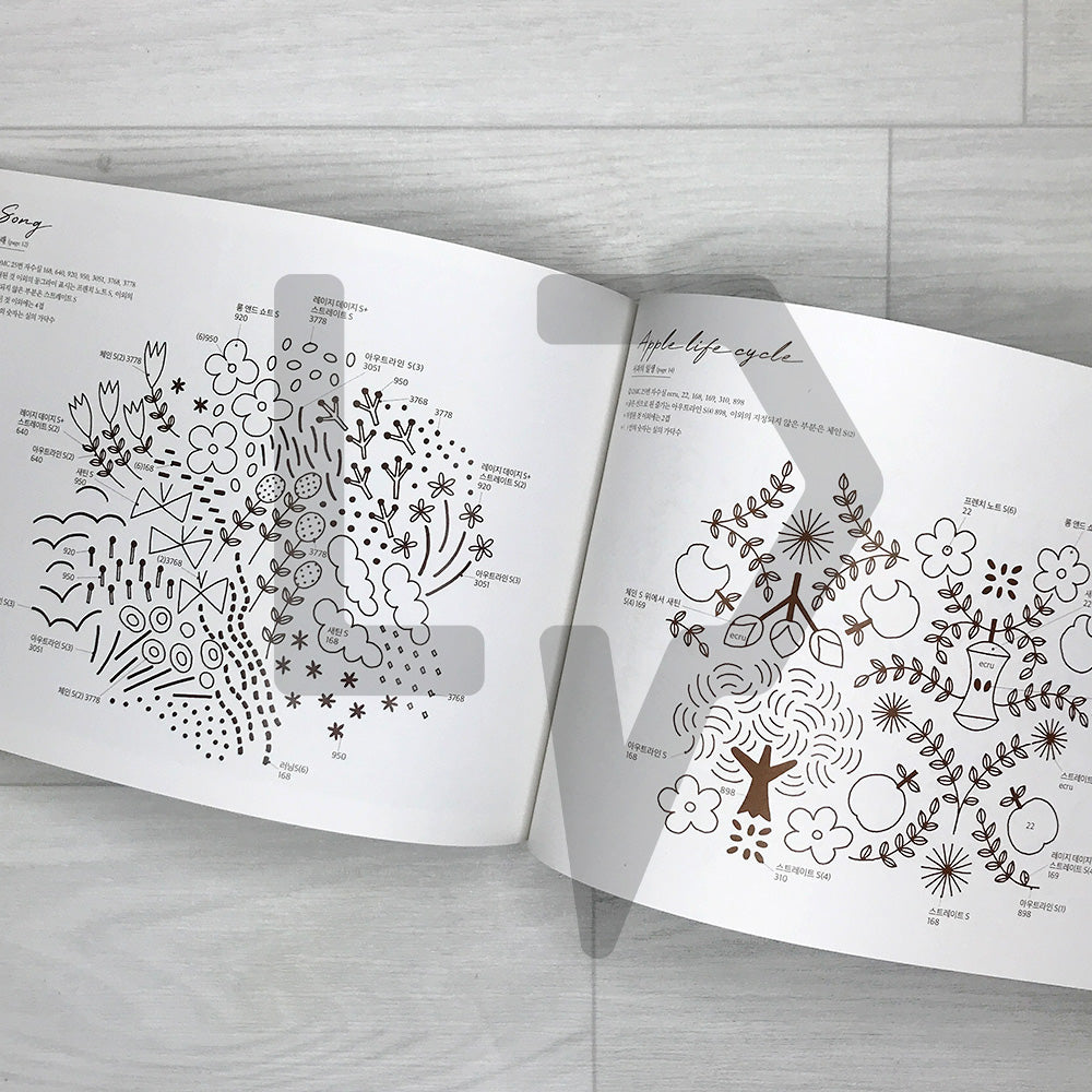 Yumiko Higuchi's Embroidery That Connects 히구치 유미코의 연결 자수