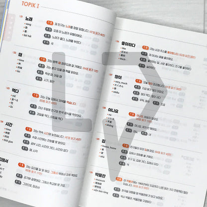 Fast Pass TOPIK 1 Vocabulary from Actual Tests Fast Pass 한국어능력시험 토픽 1 기출 어휘