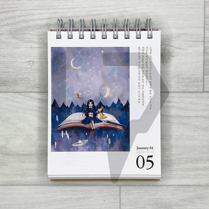 365 Letters from the Forest: Aeppol’s Four-Season Perpetual Calendar 숲에서 온 365장의 편지: 애뽈의 사계절 일일달력