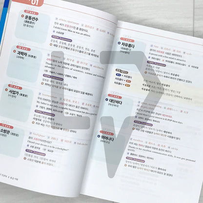 All That TOPIK 2 Intermediate Vocabulary 올댓토픽 한국어능력시험 토픽 2 중급 어휘