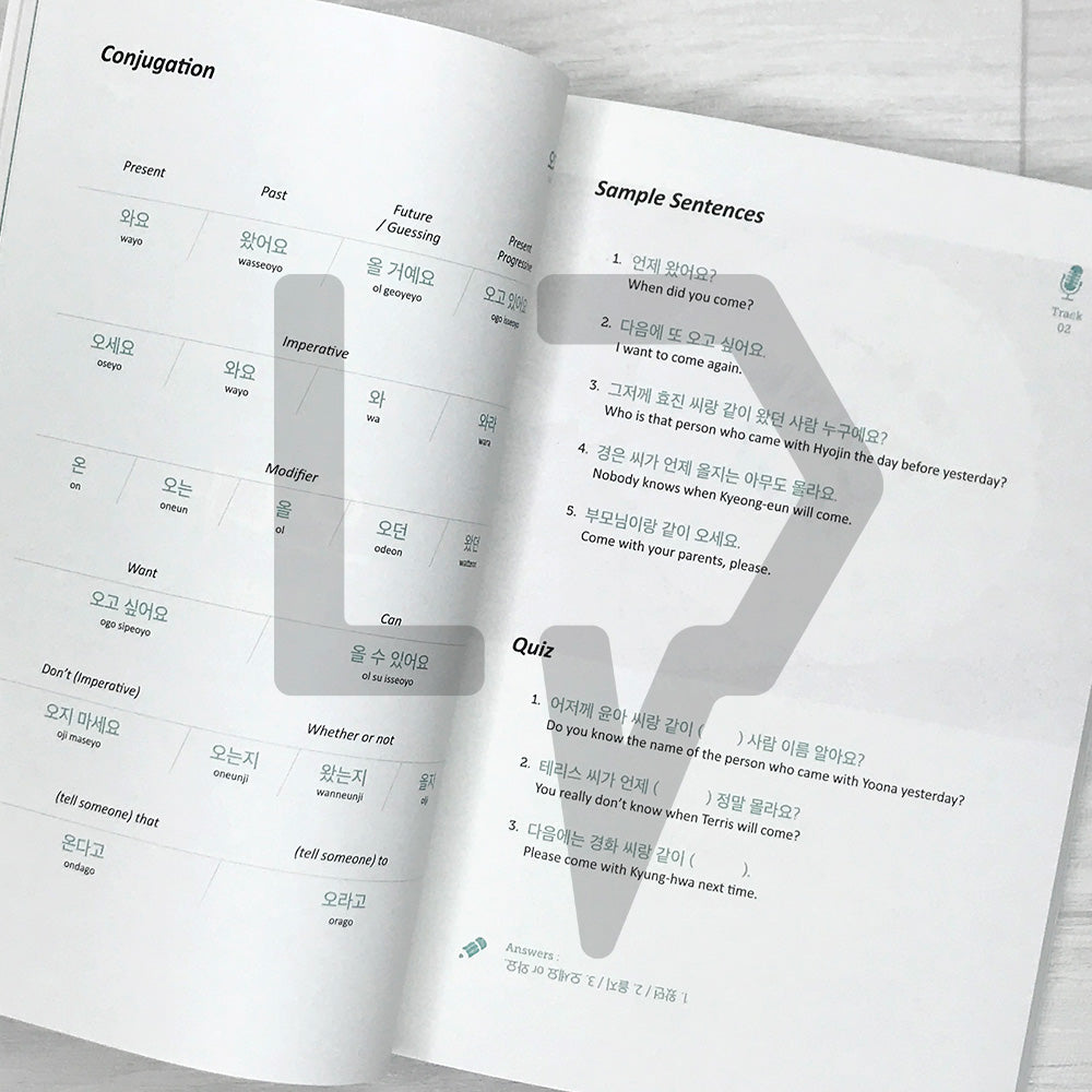 TTMIK The Korean Verbs Guide Vol. 1 & 2 한국어 학습자가 반드시 알아야 할 동사 가이드 2025 Revised Edition