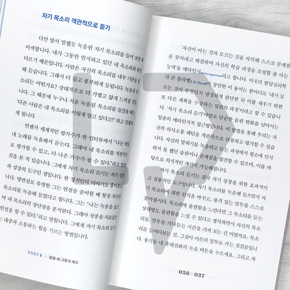 The Language of Adulthood 어른의 말투
