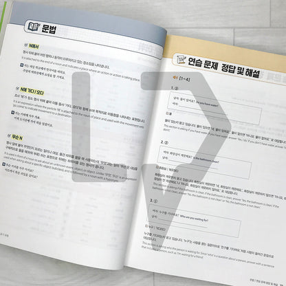 KoreanLanguageBank Sure Pass TOPIK 1 Comprehensive Guide 한국어뱅크 일단합격 한국어능력시험 토픽 1 종합서