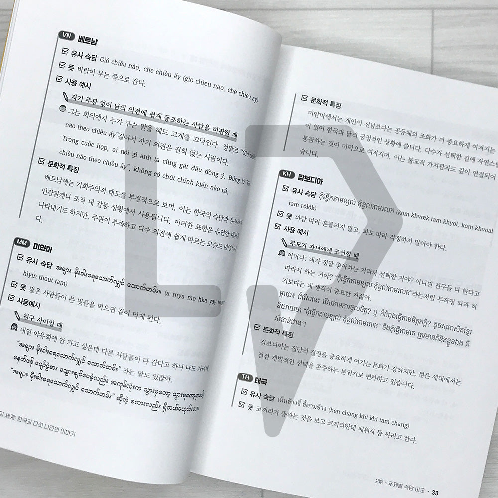 The World of Proverbs: Stories from Korea and Five Other Countries 속담의 세계: 한국과 다섯 나라의 이야기