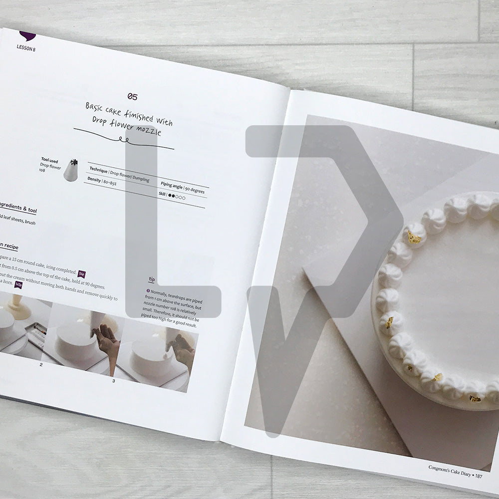 Congmom's Cake Diary 콩맘의 케이크 다이어리: Cake Design Recipe - English Edition