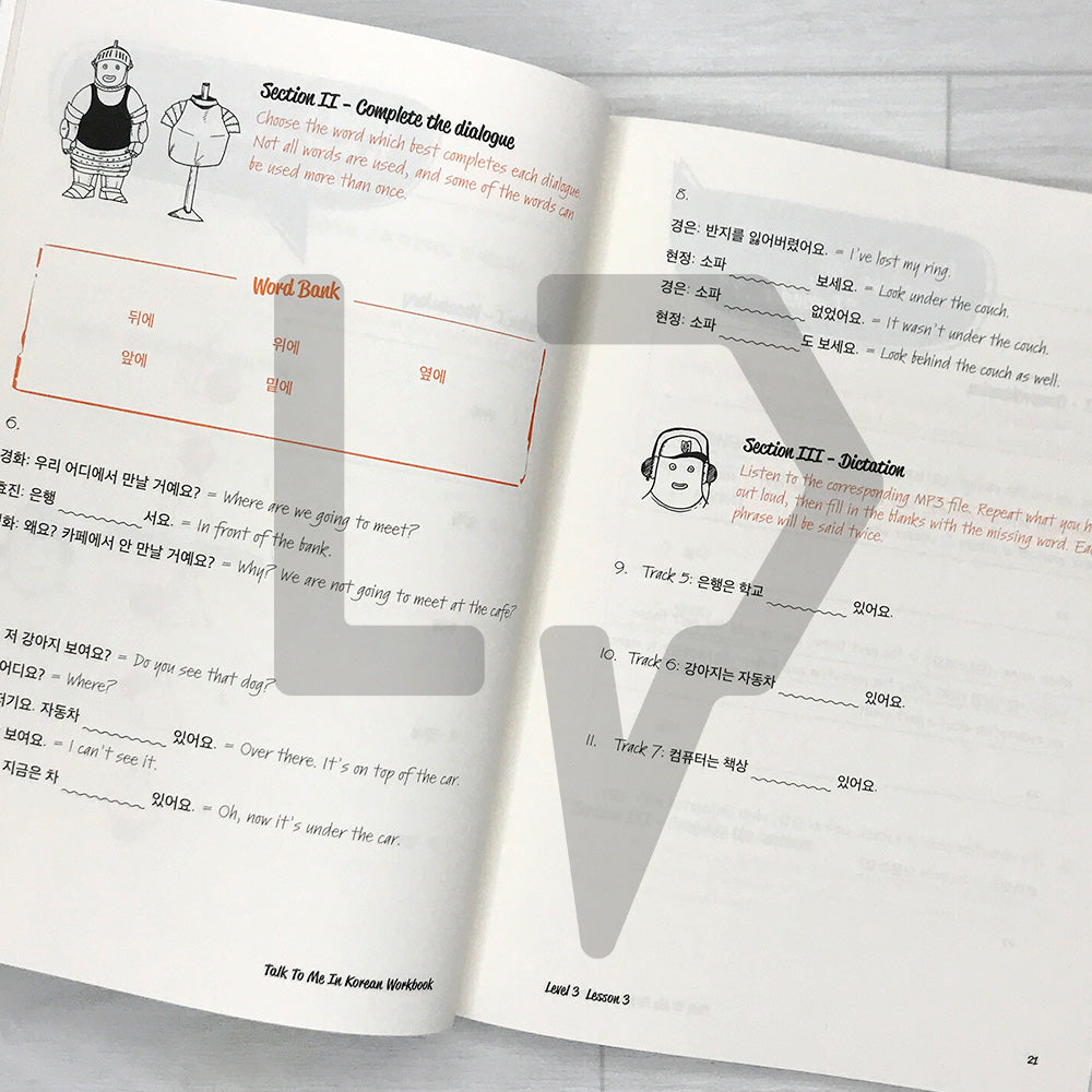TTMIK Talk To Me In Korean Workbook Level 3 - 2025 Revised Edition