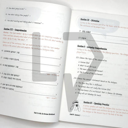 Talk To Me In Korean (TTMIK) Set Level 1 - Life Pattern Korea