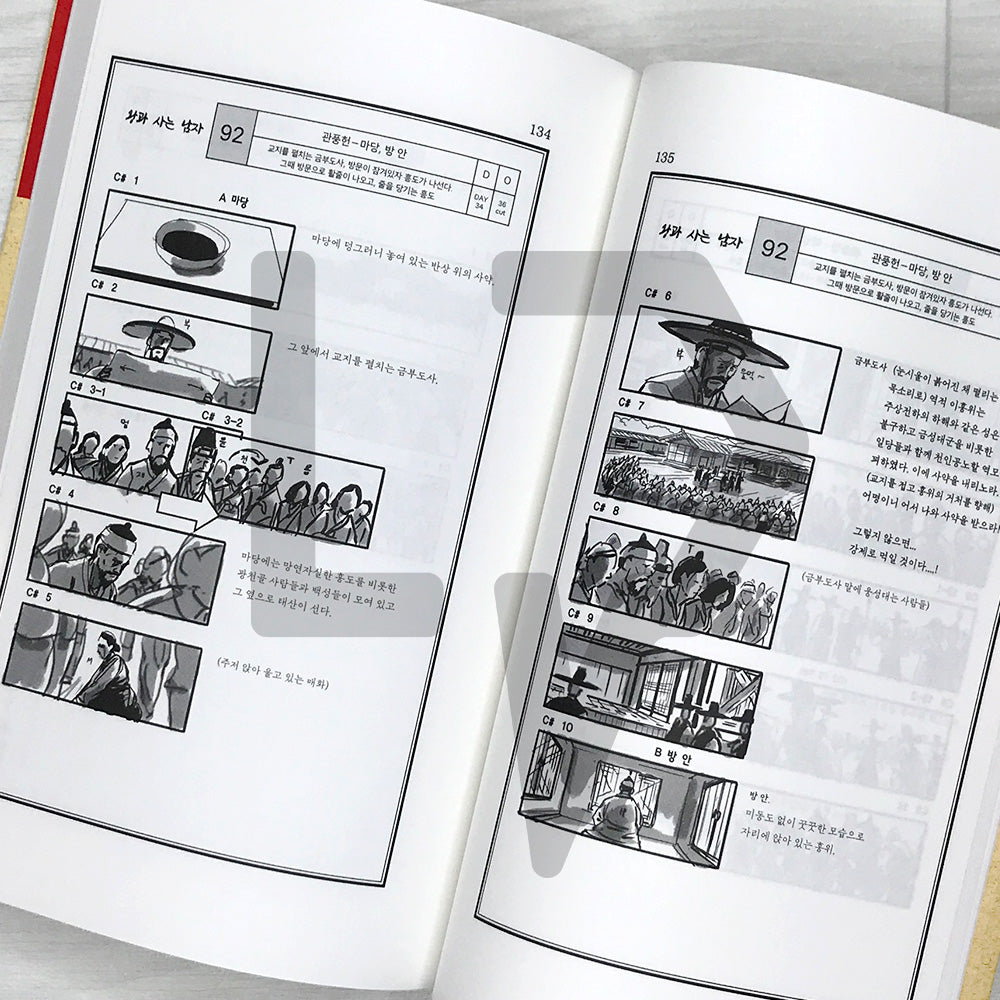 The King's Warden (The Man Who Lives with the King) Screenplay Book 왕과 사는 남자 각본집