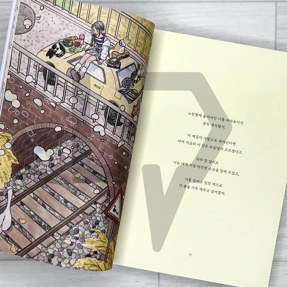 A Feeling That Something Good Is About to Happen: Illustrated Essays by Seulgrim 어쩐지 좋은 일이 생길 것 같아