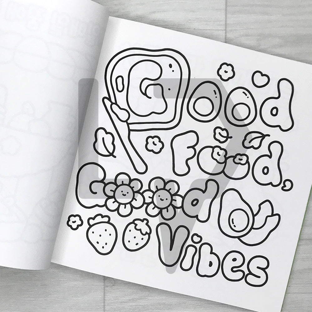 Coco Wyo Cozy Vibes Coloring Book 코지 바이브스