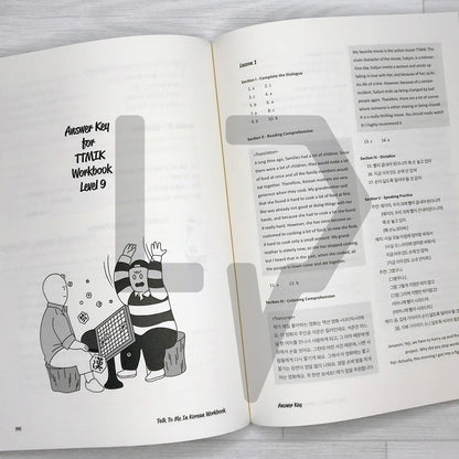 Talk To Me In Korean (TTMIK) Workbook Level 9 - Life Pattern Korea