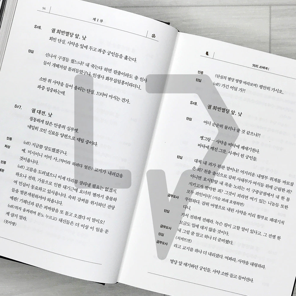 My Royal Nemesis (Brave New World) TV Series Script Book 멋진 신세계 대본집 2-Volume Boxed Set