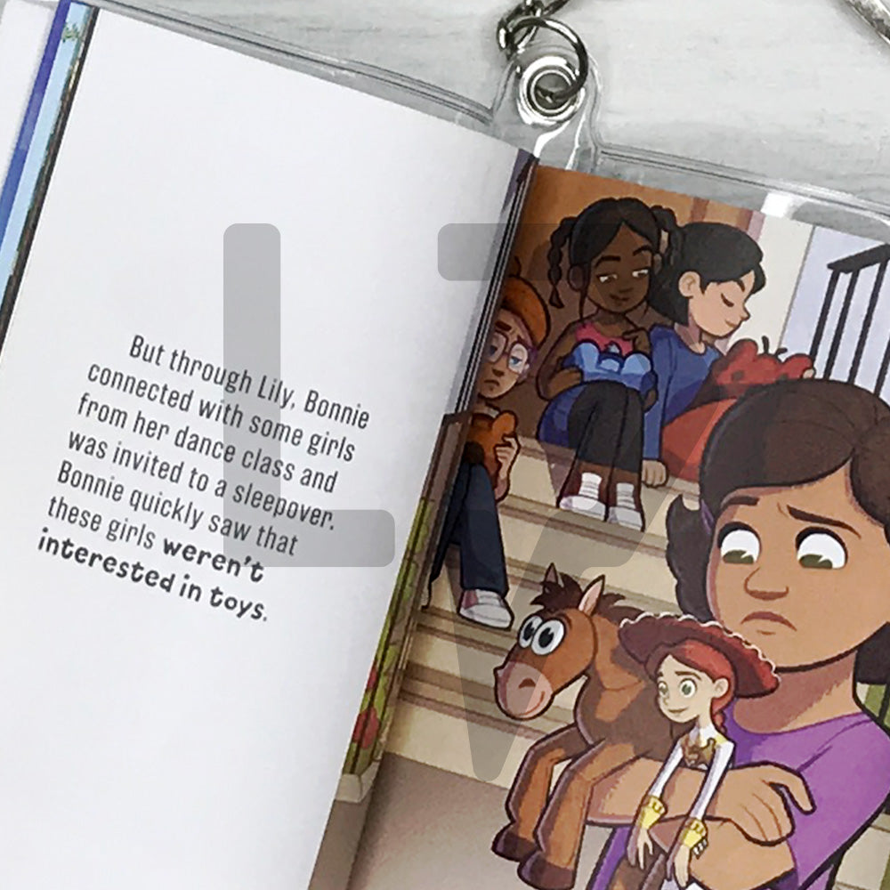 Toy Story 토이 스토리 5 Mini Mini Keychain Book - English Edition