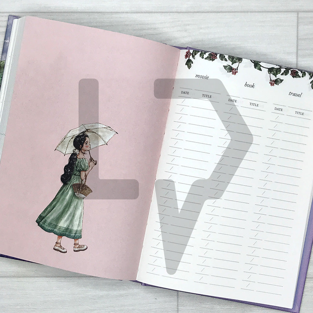 Aeppol Forest Girl 2026 Diary & Illustration Goods Collection 애뽈의 2026 숲소녀 다이어리 & 달력