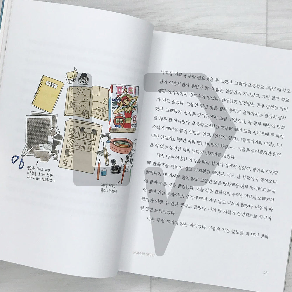 Banzisu's Book Illustrations 반지수의 책그림