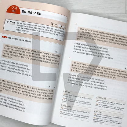 Hot TOPIK 2 Reading 한글파크 핫토픽 2 읽기 (2025)