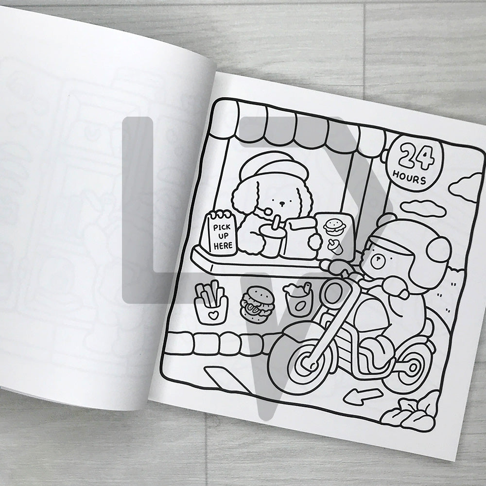 Coco Wyo Cozy Days 코코 와이오 코지 데이즈: Cute & Comfy Colouring Book