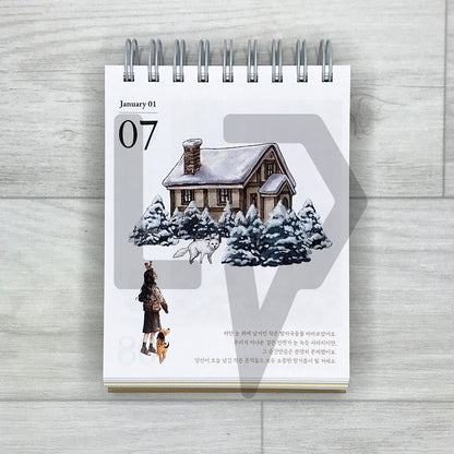 365 Letters from the Forest: Aeppol’s Four-Season Perpetual Calendar 숲에서 온 365장의 편지: 애뽈의 사계절 일일달력