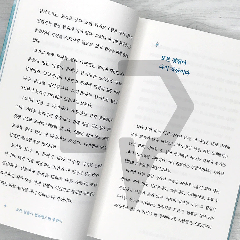 I Hope You Find Happiness in All Your Days 모든 날들이 행복했으면 좋겠어