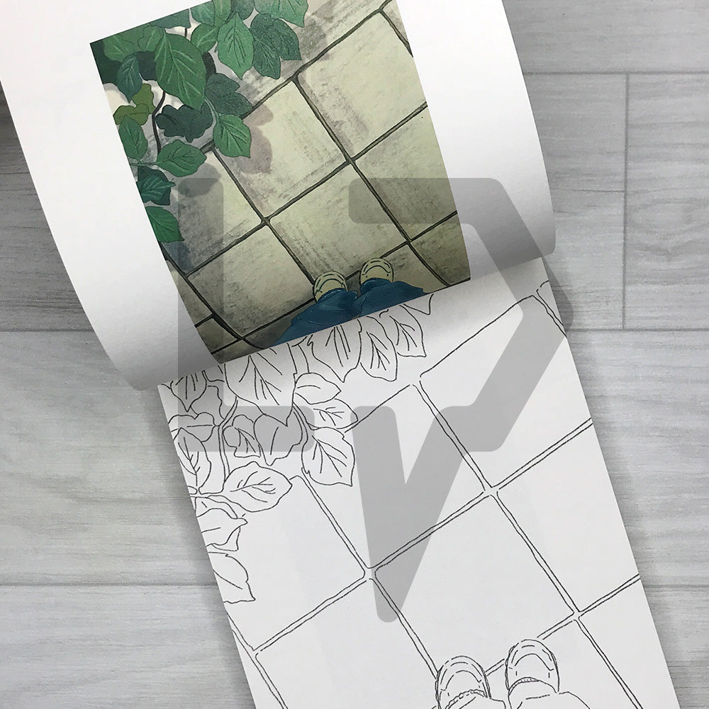 Sihyun's Resting Gaze: A Sentimental Coloring Book of Life's Brightest Days 시현의 시선이 머무는 곳: 가장 빛나는 날들에 색을 입히는 감성 컬러링북