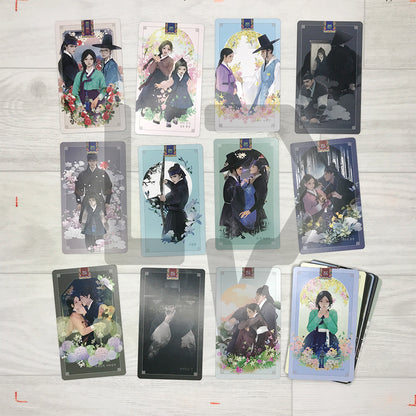 Hong Rang (Netflix's Tangeum: Swallowing Gold) + 24 Seasonal Oracle Cards & Mini Guidebook 홍랑 세트