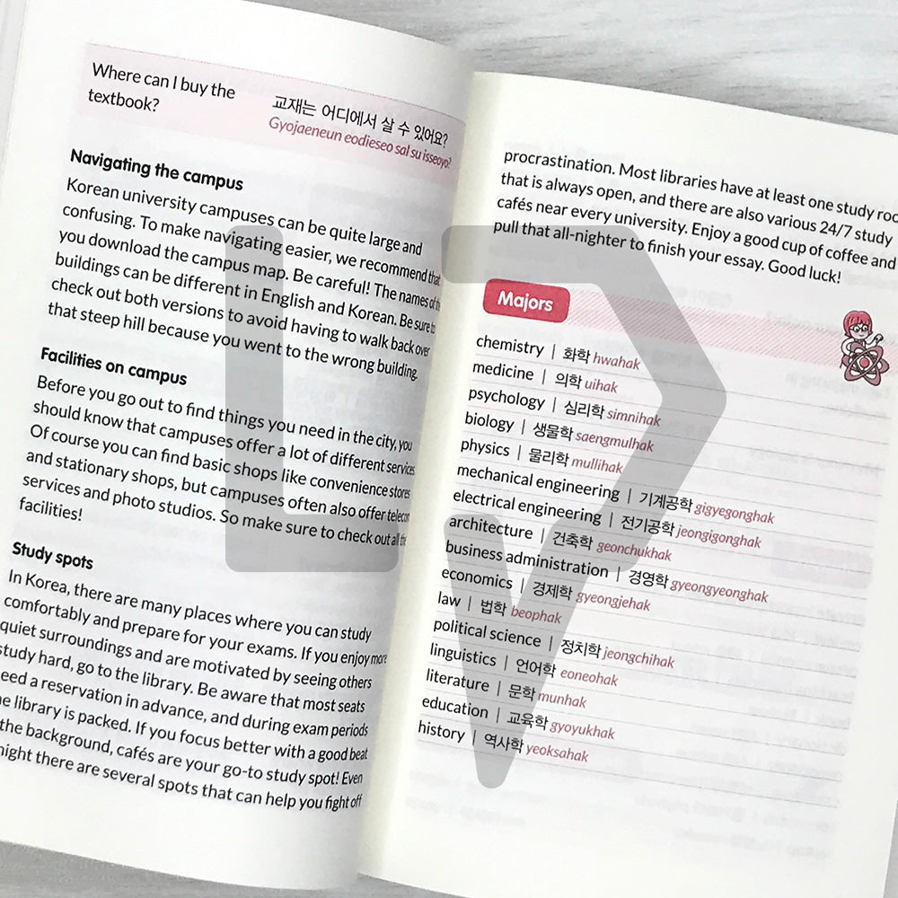 Survival Korean Crash Course: Your Friendly Guide to Student Life in Korea