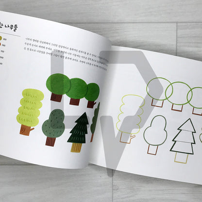 Cute Drawings to Start with Colored Pencils 색연필로 처음 시작하는 귀여운 그림