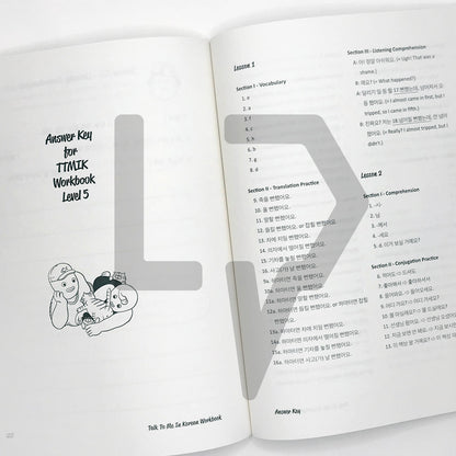 Talk To Me In Korean (TTMIK) Workbook Level 5 - Life Pattern Korea
