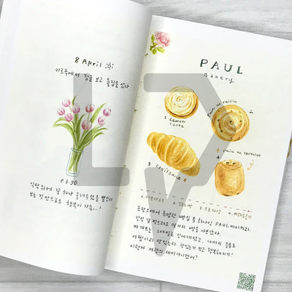 Orleans: Yeojin’s 78-Day Illustrated Travel Diary in France 오를레앙