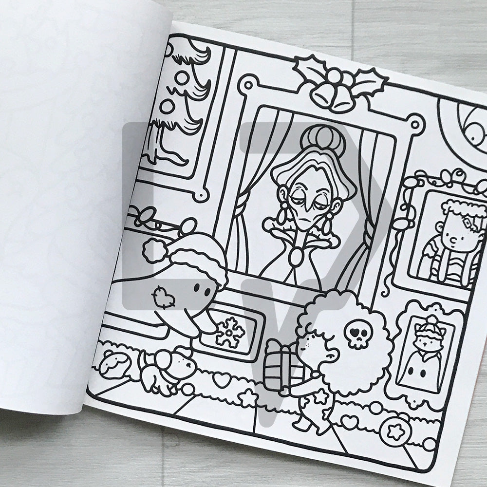 Coco Wyo Cozy Christmas Coloring Book 코지 크리스마스