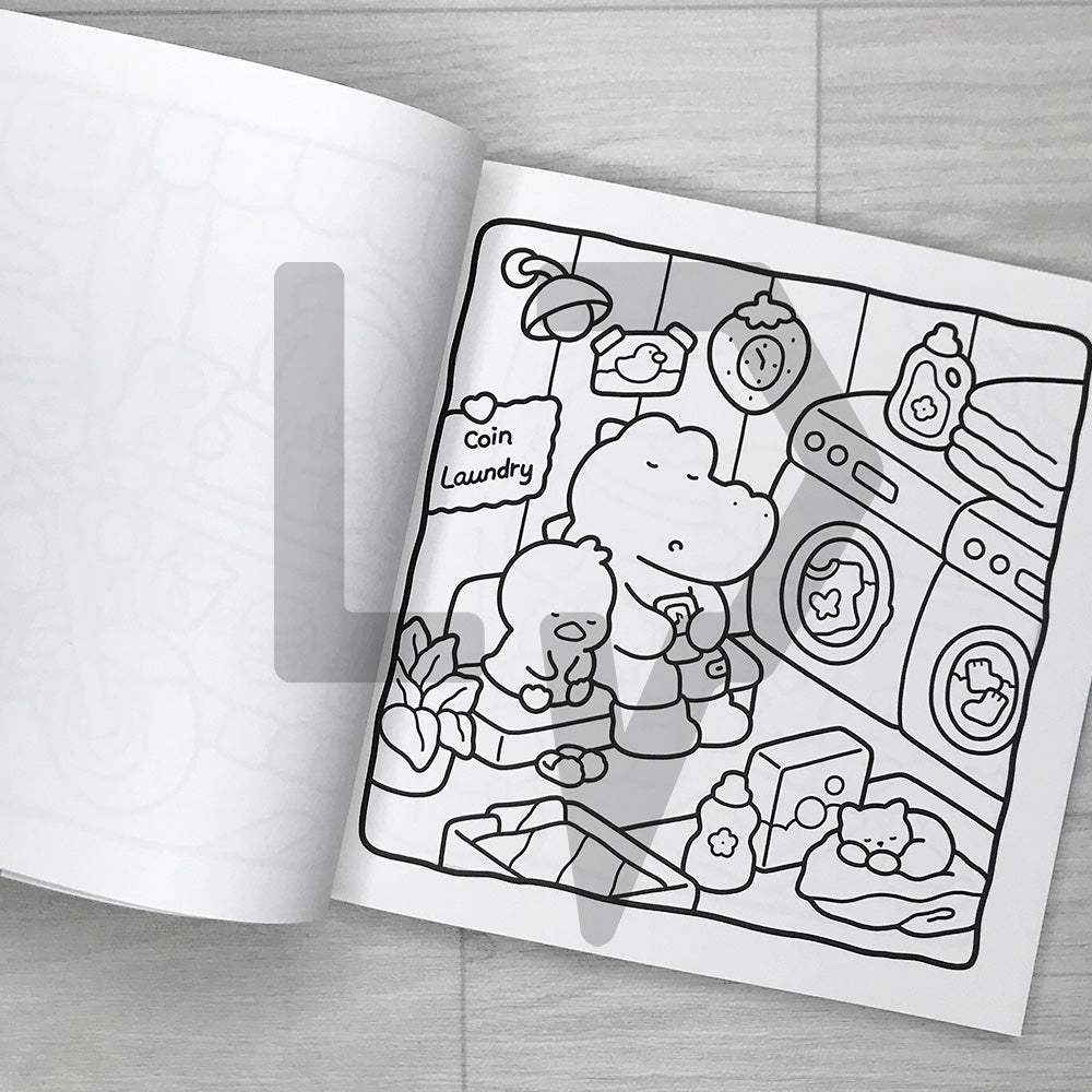 Coco Wyo Cozy Days 코코 와이오 코지 데이즈: Cute & Comfy Colouring Book