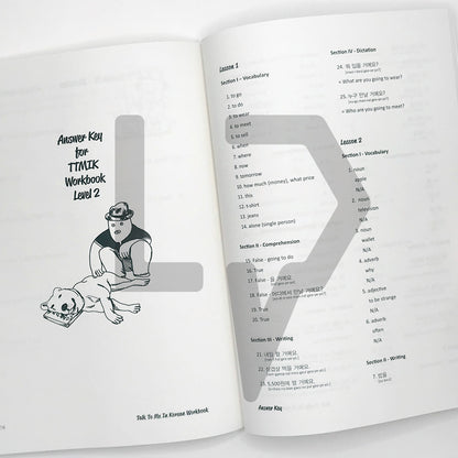 Talk To Me In Korean (TTMIK) Workbook Level 2 - Life Pattern Korea