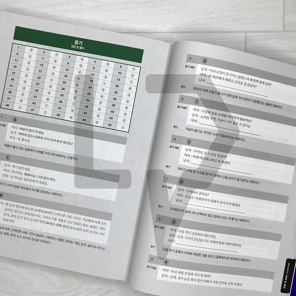 Grammar Points for TOPIK (Test of Proficiency in Korean) Levels 3-4 한국어능력시험 토픽 3~4급 문법 포인트