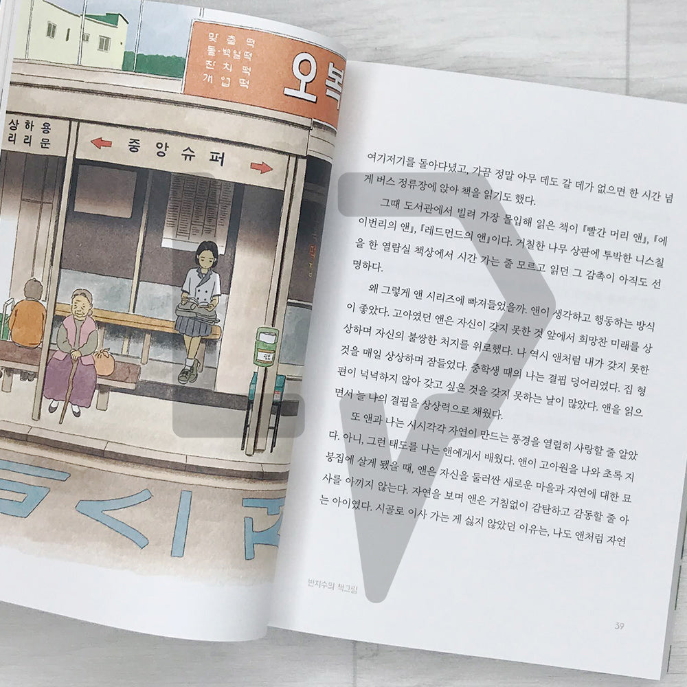 Banzisu's Book Illustrations 반지수의 책그림