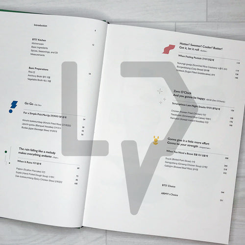BTS Recipe Book